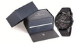 Maserati Ingegno Chronograph Black Dial Leather Watch For Men - R8871619003