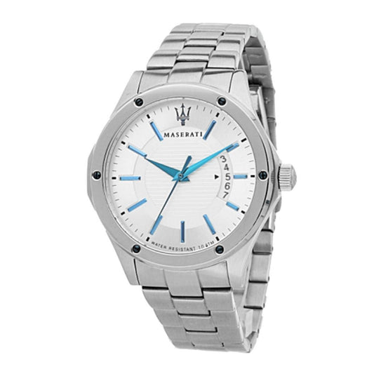 Maserati Circuito Silver Dial Stainless Steel Strap Watch For Men - R8853127001
