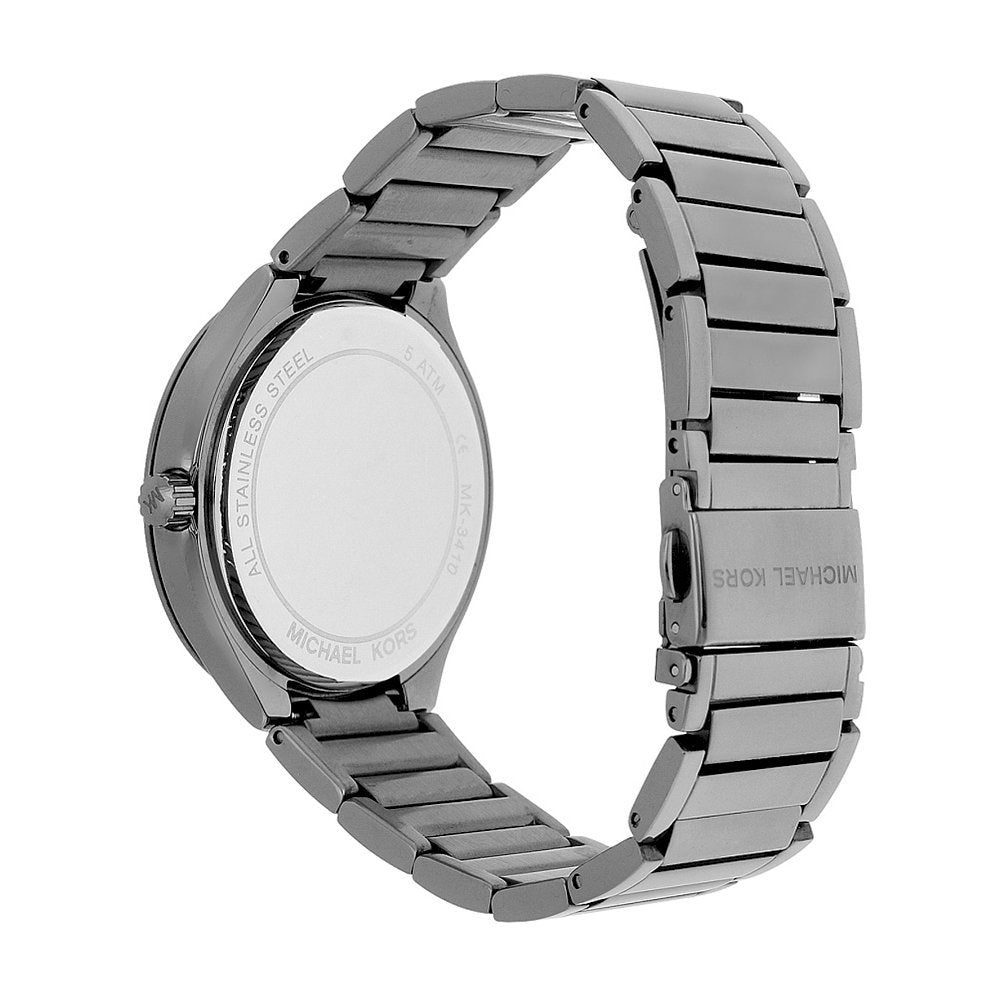 Michael Kors Kerry Grey Dial Grey Steel Strap Watch for Women - MK3410