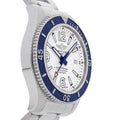 Breitling Superocean 42mm White Dial Silver Steel Strap Watch for Men - A17366D81A1A1