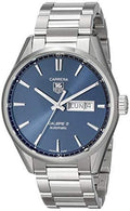 Tag Heuer Carrera Automatic Blue Dial Silver Steel Strap Watch for Men - WAR201E.BA0723
