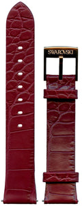 Swarovski Era Journey Red Dial Red Leather Strap Watch for Women - 5416701