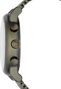Emporio Armani Luigi Quartz Chronograph Black Dial Green Mesh Bracelet Watch For Men - AR11115