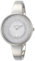 Swarovski Crystalline Pure Silver Dial Silver Steel Strap Watch for Women - 5269256