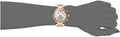 Michael Kors Sawyer White Dial Gold Steel Strap Watch for Women - MK6282