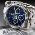 Maserati Competizione Chronograph Quartz Blue Dial Watch For Men - R8853100022