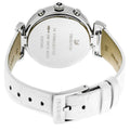 Swarovski Era Journey Silver Dial White Leather Strap Watch for Women - 5295346
