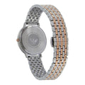 Emporio Armani Kappa Silver Dial Two Tone Steel Strap Watch For Women - AR11113