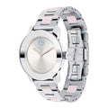 Movado Bold Silver Dial Two Tone Steel Strap Watch for Women - 3600702