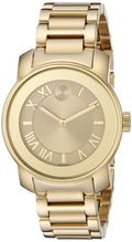 Movado Bold Gold Dial Gold Steel Strap Watch for Women - 3600323