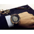 Maserati Traguardo Automatic Black Skeleton Dial Watch For Men - R8821112001
