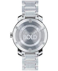 Movado Bold Silver Dial Silver Steel Strap Watch for Women - 3600244