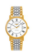 Longines Presence  Automatic White Dial Two Tone Steel Strap Watch for Men - L4.921.2.11.7