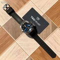 Tag Heuer Aquaracer Quartz Blue Dial Black Rubber Strap Watch for Men - WAY1112.FT8021