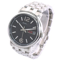 Marc Jacobs Fergus Black Dial Silver Stainless Steel Strap Watch for Men - MBM5075