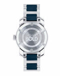 Movado Bold Silver Dial Two Tone Steel Strap Watch For Women - 3600354