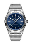 Breitling Chronomat Automatic 36 Blue Dial Silver Steel Strap Watch for Women - A10380101C1A1