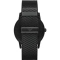 Emporio Armani Luigi White Dial Black Mesh Bracelet Watch For Men - AR11046