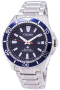 Citizen Promaster Marine Blue Dial Silver Stainless Steel Watch For Men - BN0191-80L