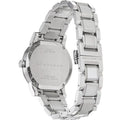 Burberry The City Diamonds White Dial Silver Steel Strap Watch for Women - BU9220