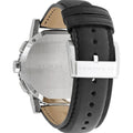 Burberry The City Black Dial Black Leather Strap Watch for Men - BU9382
