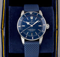 Breitling Superocean Heritage II B20 Blue Dial Blue Mesh Bracelet Mens Watch - AB2030161C1S1