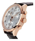 Tissot Chrono XL Classic White Dial Brown Leather Strap Watch For Men - T116.617.36.037.00