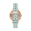 Fossil Jacqueline Multi Colored Dial Blue Leather Strap Watch for Women - ES4813