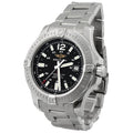 Breitling Colt Automatic Black Dial Silver Steel Strap Mens Watch - A1738811/BD44/173A