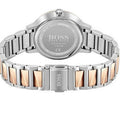 Hugo Boss Signature Silver Dial Two Tone Steel Strap Watch for Women - 1502567