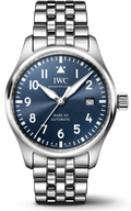 IWC Le Petit Prince XVIII Edition Blue Dial Silver Steel Strap Watch for Men - IW327014