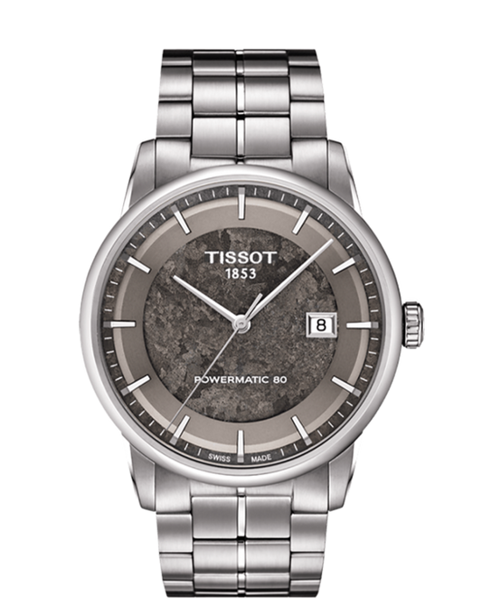 Tissot Luxury Powermatic 80 Anthracite Watch For Men - T086.407.11.061.10