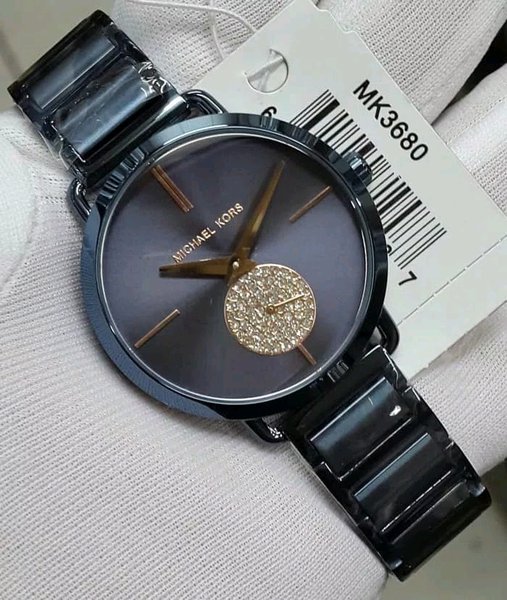 Michael Kors Portia Blue Dial Blue Steel Strap Watch for Women - MK3680