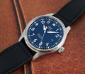 IWC Pilot's Mark XVIII 40mm Black Dial Black Leather Strap Watch for Men - IW327001