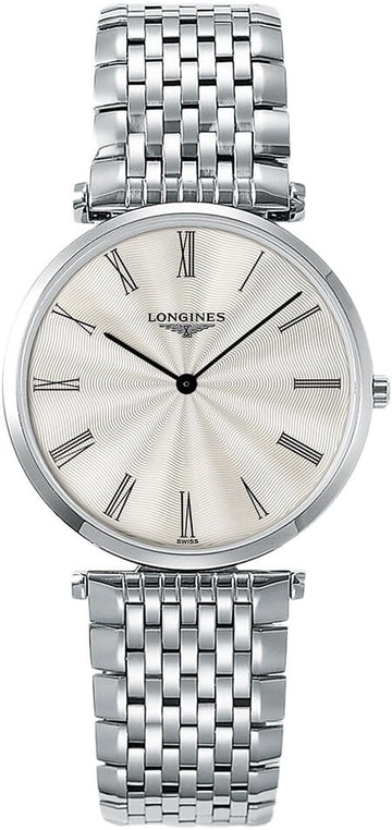 Longines La Grande Classique Ivory Dial Silver Mesh Bracelet Watch for Women - L4.755.4.71.6