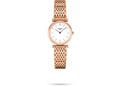 Longines La Grande Classique White Dial Rose Gold Mesh Bracelet Watch for Women - L4.209.1.92.8