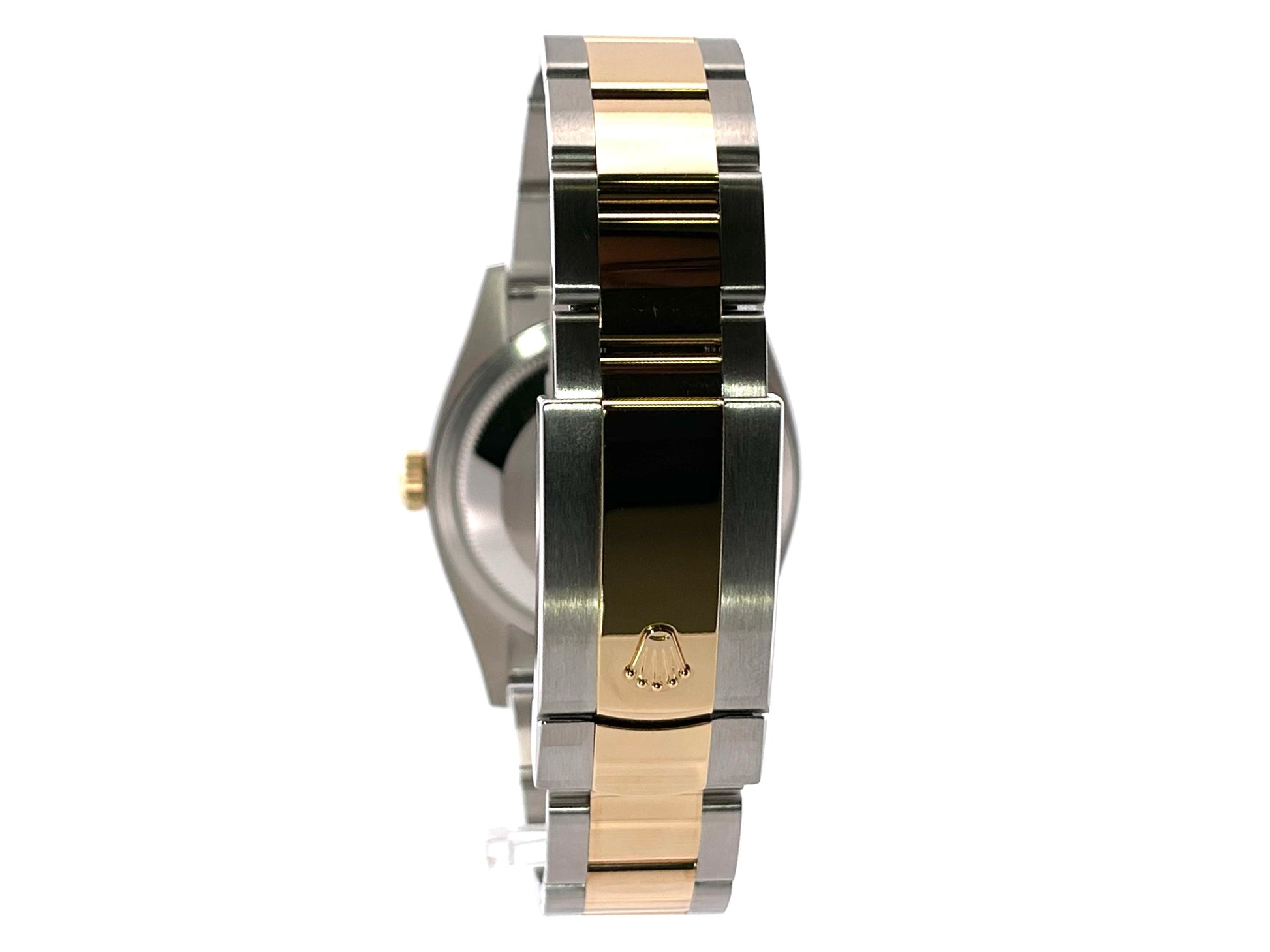 Rolex Datejust Diamonds Champagne Dial Two Tone Jubilee Bracelet Watch for Women - M126233-0034