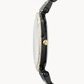 Michael Kors Darci Black Dial Black Steel Strap Watch for Women - MK3322