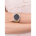 Michael Kors Bradshaw Blue Dial Two Tone Steel Strap Watch for Women - MK5976