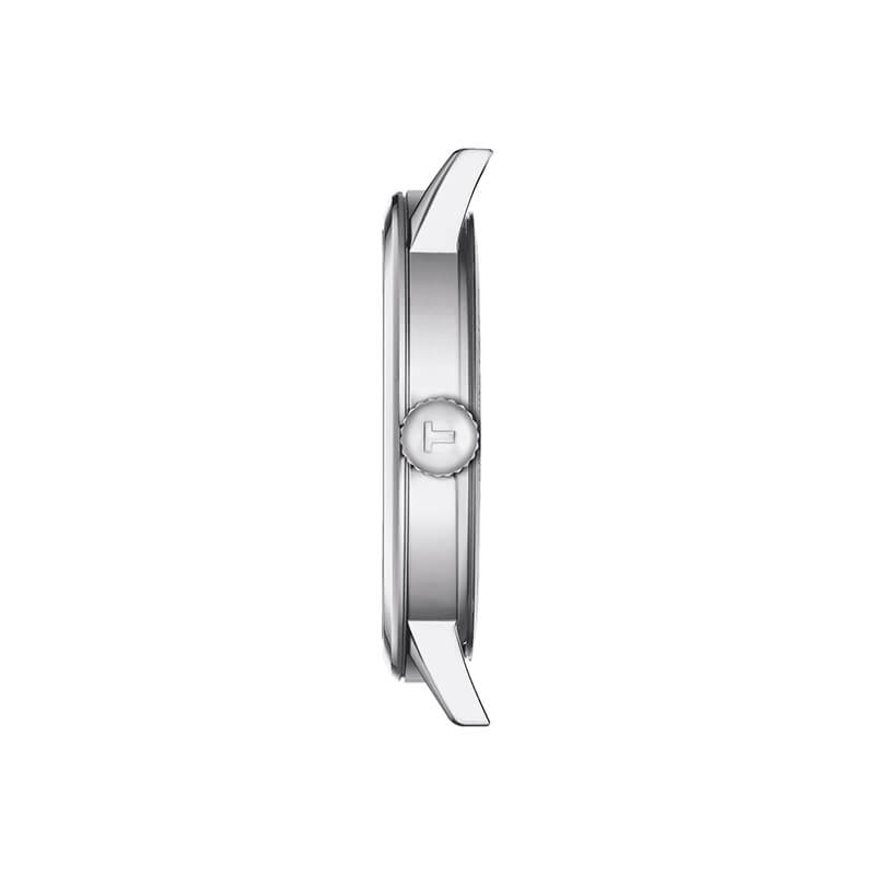 Tissot Classic Dream Black Dial Silver Steel Strap Watch For Men - T129.410.11.053.00