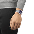 Tissot PR 100 Sport Blue Dial Silver Steel Strap Watch For Men - T101.610.11.041.00