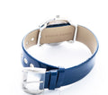 Marc Jacobs Blue Dial Blue Leather Strap Watch for Women - MBM1137