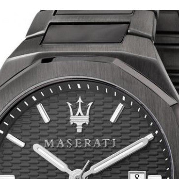 Maserati Stile 45mm Anthracite Stainless Steel Watch For Men - R8853142001