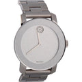 Movado Bold Crystal Dot Silver Dial Silver Steel Strap Watch For Women - 3600334