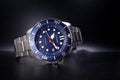 Citizen Promaster Mechanical Blue Dial Silver Stainless Steel Strap Watch For Men - NJ0121-89L