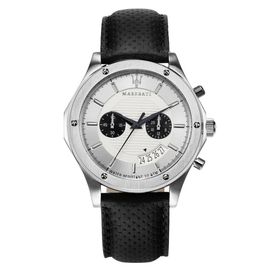 Maserati Circuito Chronograph Analog White Dial Men's Watch  - R8871627005