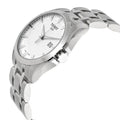 Tissot T Trend Couturier Chronograph White Dial Silver Steel Strap Watch For Men - T035.410.11.031.00