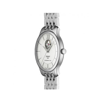 Tissot Tradition Powermatic 80 Open Heart Automatic Watch For Men - T063.907.11.038.00