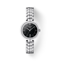 Tissot T Trend Flamingo Black Dial Stainless Steel Watch For Women - T094.210.11.051.00
