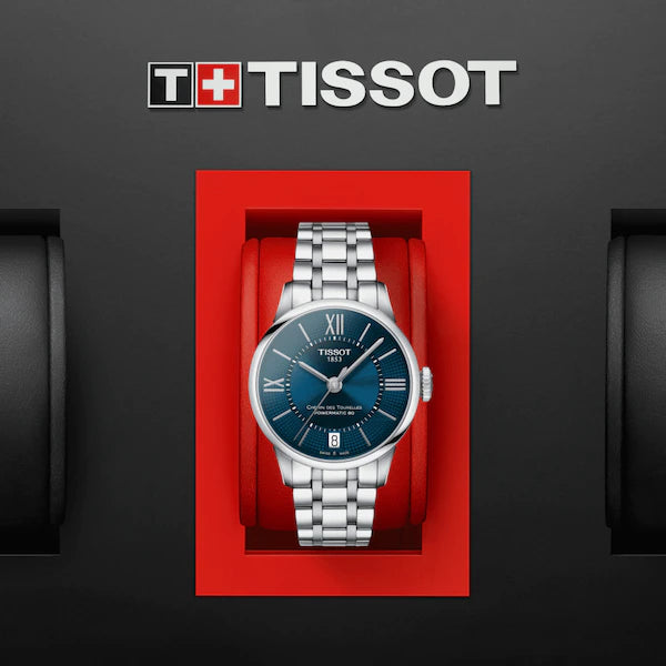 Tissot Chemin Des Tourelles Powermatic 80 Lady Watch For Women - T099.207.11.048.00